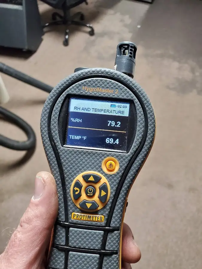 Moisture meter humidity assessment for Fire & Smoke Damage Restoration in Senatobia